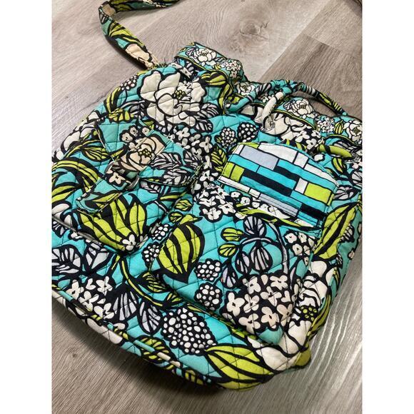 Vera Bradley Island Blooms Cinch-Top Backpack Multicolored Women’s - Picture 6 of 13